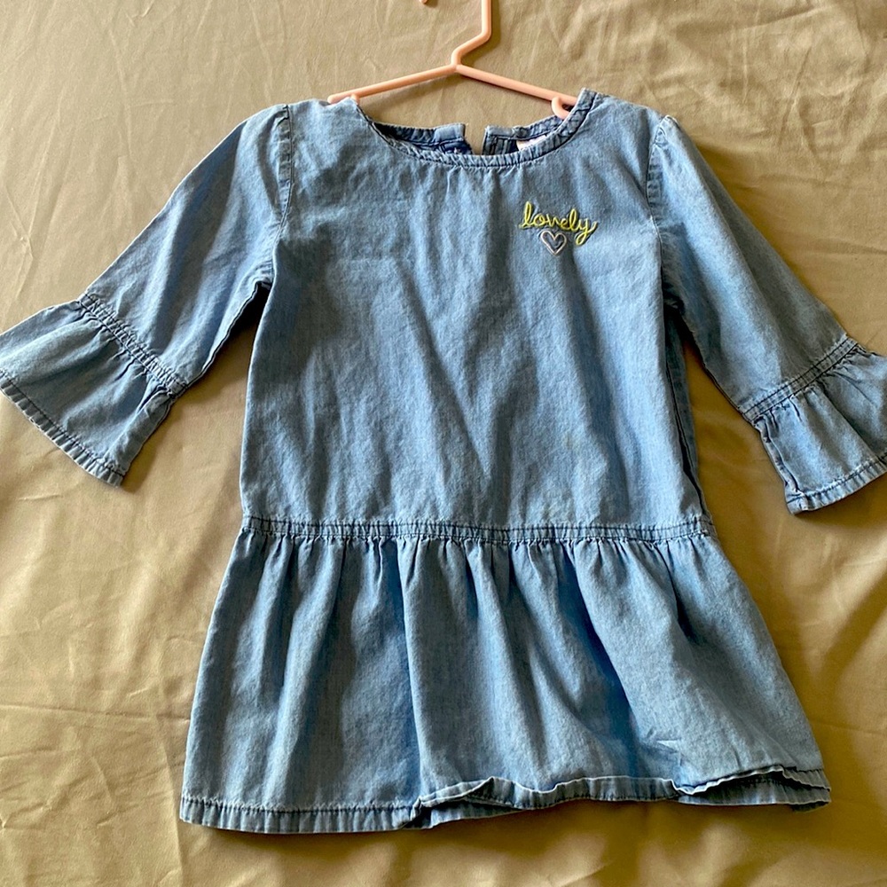 Jean dress shirt